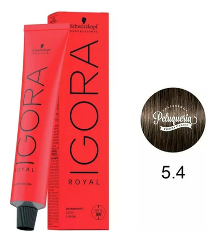 Tintura Igora Royal 60grs Coloracion Permanente Schwarzkopf