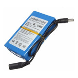 Bateria Recarregável 6800mah Dc 12v Com Carregador.