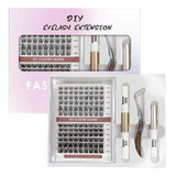 Kit De Extensión De Pestañas Diy, Pestañas Individuales