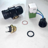 Adaptador + Bulbo Temperatura Automotriz+ Arnés 1 1/2 75-70c