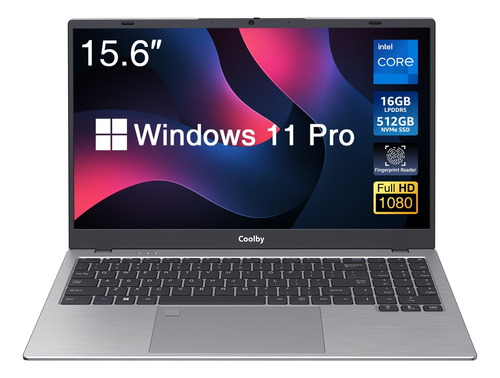 Laptop 15.6 Coolby Win 11 Portátil Intel N100 16gb 512gb Ssd