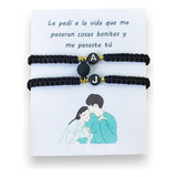 Pulseras De Pareja Iman Iniciales Cosas Bonitas Aniversario