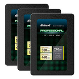 Pack De 3 Ssd Inland Professional 240gb Sata Iii 2.5  7mm