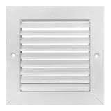 Rejilla Ventilacion 15x15 Para Motorhome - Acero Inox Blanca