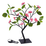 Nuevo Bonsai Tree Light Artificial Con 24 Luces Led De