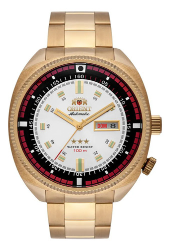 Relógio Orient F49gg002 S1kx Automático Dourado Grande