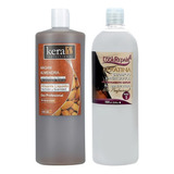 Keratina Keraliss Almen + Shampoo Anti Residuos Look 1000 Ml