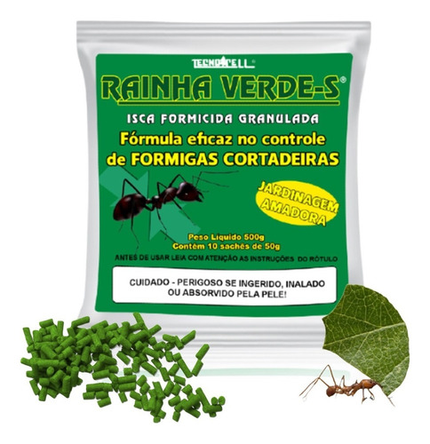 Veneno Mata Formiga Cortadeiras Isca Gramado Jardim Campo