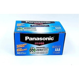 Caja De Pilas Panasonic Ultra Hyper 1.5v Triple Aaa 40 Pilas