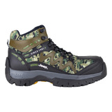 Bota Dielectrica Poliamida Jeep Hombre 3572 Verde Industrial