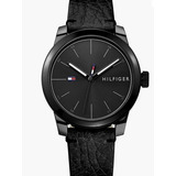 Reloj Tommy Hilfiger Color De La Malla Negro Color Del Bisel Negro Color Del Fondo Negro