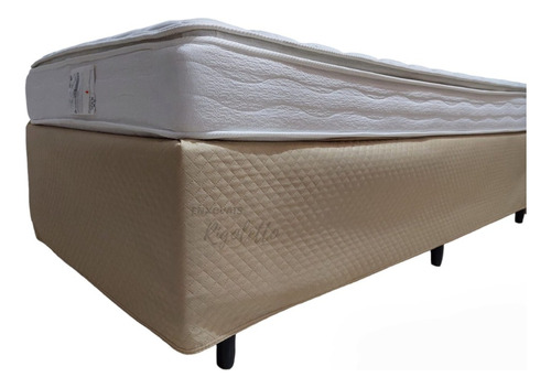 Saia Matelada Queen Box Com Elástico Micropercal Cama Baú