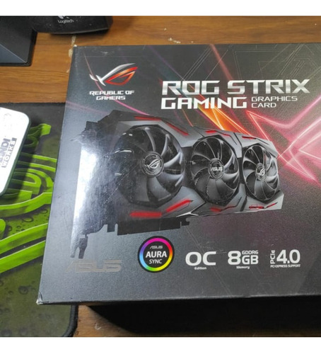 Tarjeta De Video Asus Rog Strix Rx5700xt-o8g-gaming