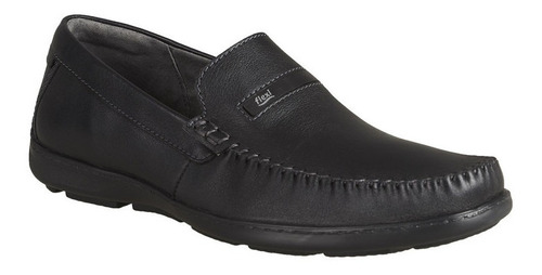 Zapato Casual Para Caballero Color Negro Flexi Estilo 407402