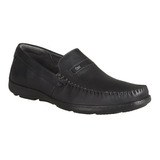 Zapato Casual Para Caballero Color Negro Flexi Estilo 407402