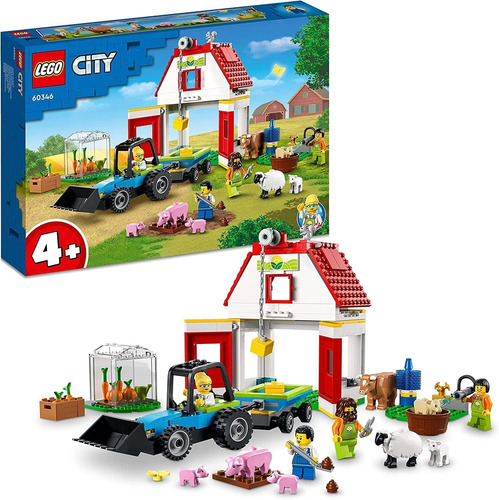 Kit Lego City Granero Y Animales De Granja 60346 230 Piezas
