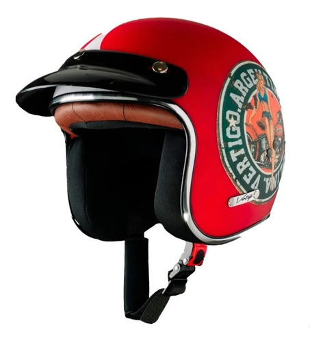 Casco Moto Abierto Vertigo Vintage // Global Sales