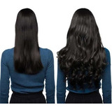 Aplique Cabelo Humano Liso Ondulado Tic Tac  50cm 100gr 1t