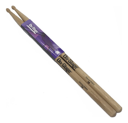 Baqueta On-stage Selected Hickory 5b Madeira Oss Hw5b - Nova