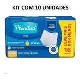 Kit Plenitud Plus G/xg Com 10 Pacotes Com 16 Unidades Cada