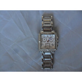 Reloj Bulova 96r000 C637420 Dama Cuadrado 