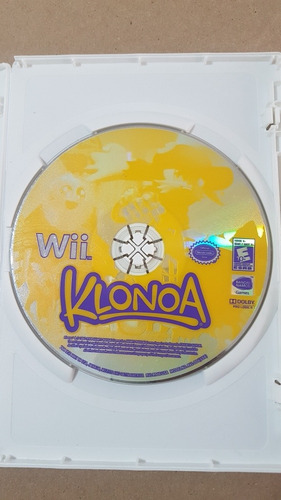 Klonoa Wii Original Nintendo Raro De Encontrar Buen Precio 
