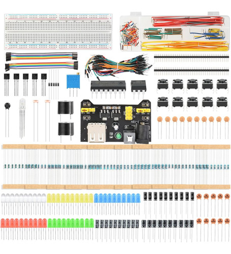 36 Values - Kit De 419 Piezas De Componentes Electrónicos Co