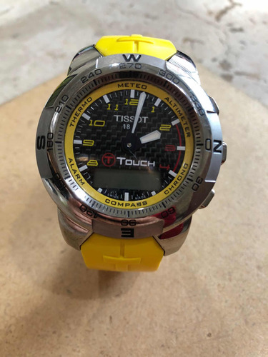 Reloj Tissot T Touch Amarillo Edición Especial Nascar