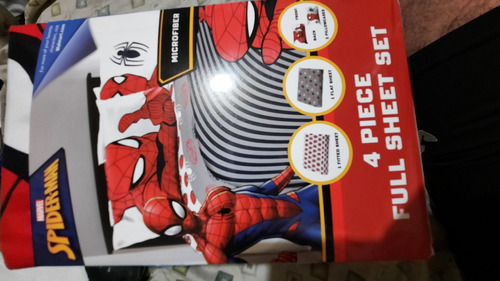 Sabana Y Funda Conchon Y Almuadas Spiderman Nuevas