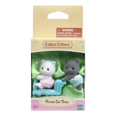 Calico Critters Gemelos Muñecos Gato Persa Coleccionables | Meses sin interés