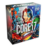 Procesador Gamer Intel Core I7-10700k Avengers Edition Bx8070110700ka  De 8 Núcleos Y  5.1ghz De Frecuencia Con Gráfica Integrada