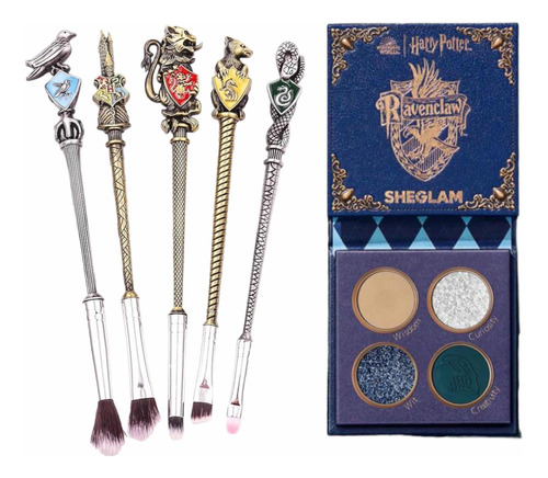 Set Maquillaje Harry Potter Gryffindor Slytherin Hufflepuff