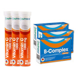  3 B-complex + 3 Vitamina C 1.000 Mg Nutrazul (pack 6 U.)