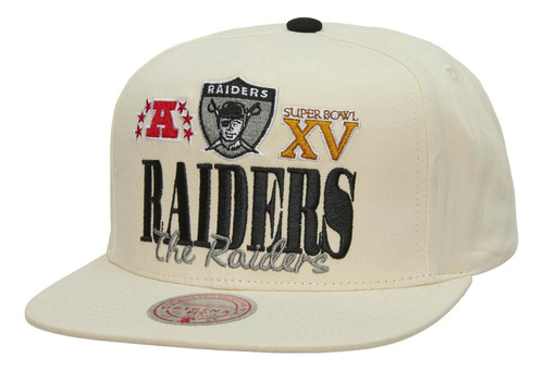 Mitchell & Ness Reframe Retro Snapback Oakland Raiders