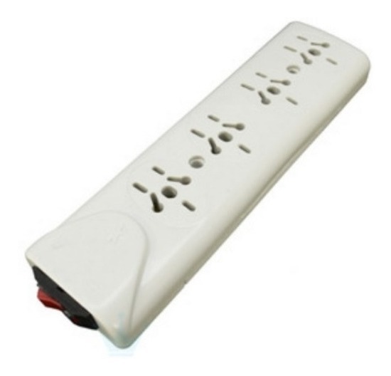ZAPATILLA TOP 6 TOMAS C/ INTERRUPTOR Y CABLE 1,40MTS