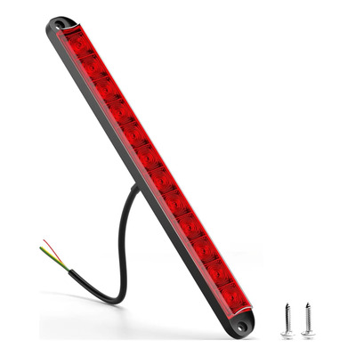 Tiras De Luces Led Rojas Con Señal De Giro Y Parada De Freno
