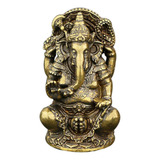Estatua De Cobre De Lord Ganesha, Elefante Hindú, Estatua