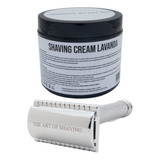 The Art Of Shaving Kit Crema De Afeitado Lavanda Razor Metal