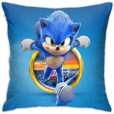 Sonic The Hedgehog Funda De Almohada Fundas De Almohada...