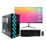 Pc Cpu Gamer Amd Ryzen 5 5600g Ram 32gb Ssd 480gb 21.5 