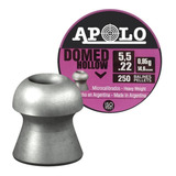 Balines Apolo Domed Hollow 5.5 X250 Aire Comprimido - Swat