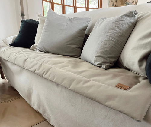 2 Pillows Impermeable Antidesgarro Estetico Premium 54x54cm