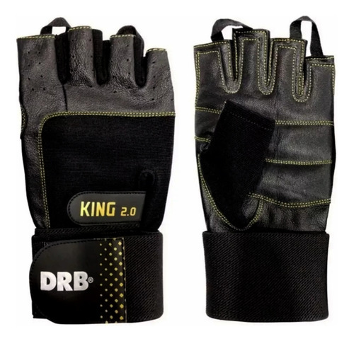 Guantes Drb Fitness Guante De Fitness King 2.0 Ng Am
