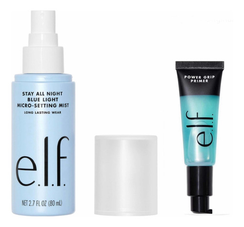 Elf Primer Power Grip Y Fijador De Maquillaje Set Original