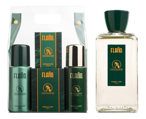 Set Flaño 1 Pack 4 Artículos + 1 Flaño For Men 200ml