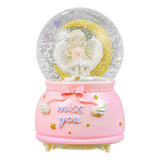 Caja De Música W Girl Dream Crystal Ball Angel Moon Drift Sn