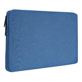 Funda Para Notebook 17  Protectora Acolchada Azul