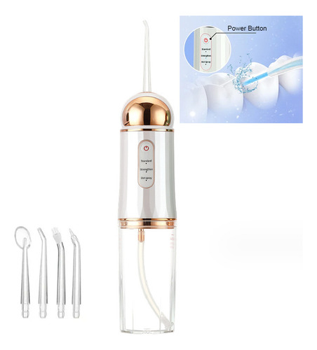 Irrigador Oral Irrigador Bucal Eléctrico - Blanco