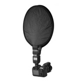 Plato De Belleza Portátil Softbox Mini Redondo Speedlite Fla