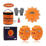 Kit De Emergencia Para Co Markstor - Juego De 3 Luces Led De